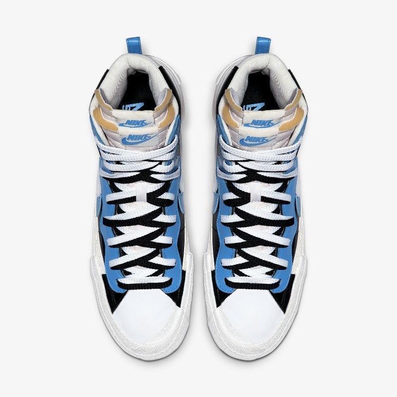 nike sacai x blazer mid